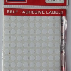 Etichete Autoadezive Albe, D10 Mm, 1080 Buc/set, Tanex