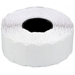 Etichete De Pret, 26 X 12 Mm, Adeziv Permanent, 1000buc/rola, 6 Role/set, Tanex - Albe