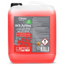 Clinex W3 Active Bio, 5 Litri, Detergent Lichid Pentru Curatare Toalete Si Bai Clinex W3 Active Bio, 5 Litri, Detergent Lichid Pentru Curatare Toalete Si Bai