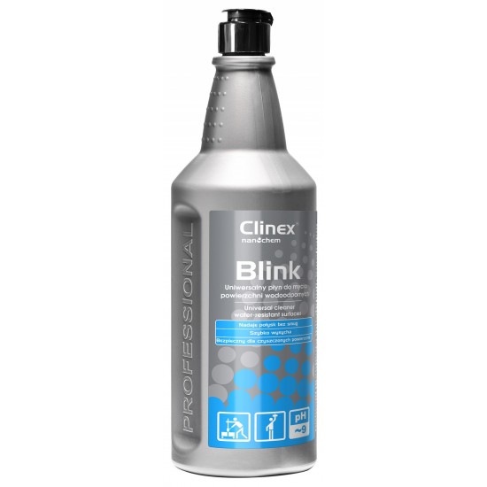 Clinex Blink, 1 Litru, Solutie Cu Alcool Pentru Curatare Suprafete Impermeabile
