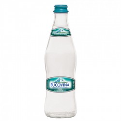 Apa Plata Sticla Rio Bucovina 0.33 L, 24 Buc/bax