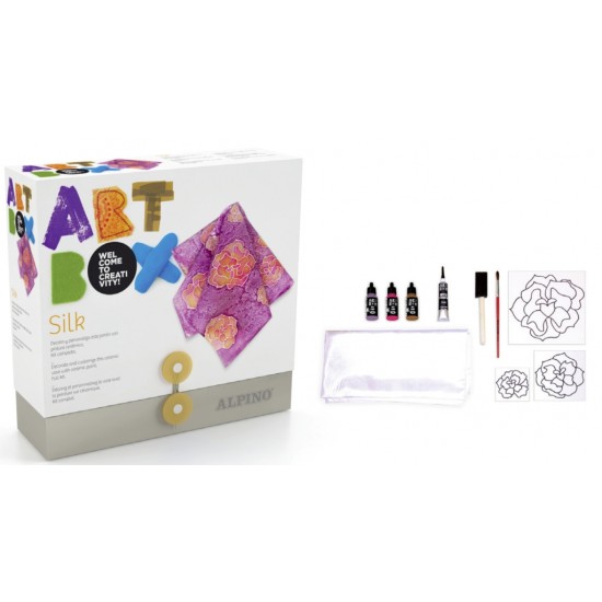 Cutie Cu Articole Creative Alpino Artbox Silk