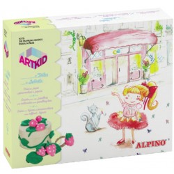 Cutie Cu Articole Creative Pentru Copii, Alpino Artkid El Talle De Juliette
