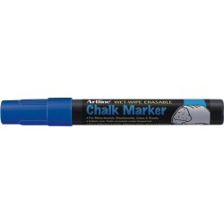 Marker Cu Creta Artline, Pentru Table De Scris, Varf 4.0mm - Albastru Marker Cu Creta Artline, Pentru Table De Scris, Varf 4.0mm - Albastru