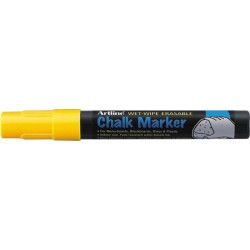 Marker Cu Creta Artline, Pentru Table De Scris, Varf 4.0mm - Galben Marker Cu Creta Artline, Pentru Table De Scris, Varf 4.0mm - Galben