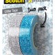 Banda Adeziva Glitter, Pt. Decorat, 15mm X 5m, 2 Buc/blister, 3m - Scotch Expressions - Albastru/arg