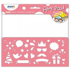 Bloc Desen Autoadeziv 254 X 305mm, 24 File/set, Stick"n Art Pad - Festival