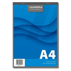 Blocnotes Capsat, A4, 100 File - 60g/mp, Microperforatii, Aurora Office - Dictando