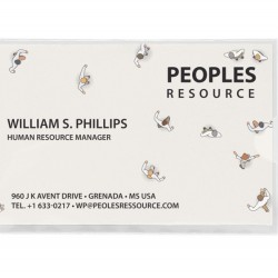 Buzunar Autoadeziv Pt Carti De Vizita, Acces Lateral, 60 X 95mm, 10/set, Probeco