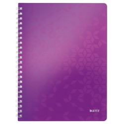 Caiet De Birou Leitz Wow, Pp, A4, 80 Coli, Cu Spira, Dictando, Mov Caiet De Birou Leitz Wow, Pp, A4, 80 Coli, Cu Spira, Dictando, Mov