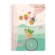 Caiet Cu Spirala A6, Oxford Horizons, 50 File-90g/mp, Scribzee, Coperta Carton-mate-assorted Design