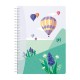 Caiet Cu Spirala A6, Oxford Horizons, 50 File-90g/mp, Scribzee, Coperta Carton-mate-assorted Design