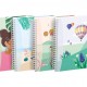 Caiet Cu Spirala A6, Oxford Horizons, 50 File-90g/mp, Scribzee, Coperta Carton-mate-assorted Design
