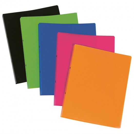 Caiet Mecanic 2 Inele - D16mm, Coperti Flexibile Pp, Aurora - Verde