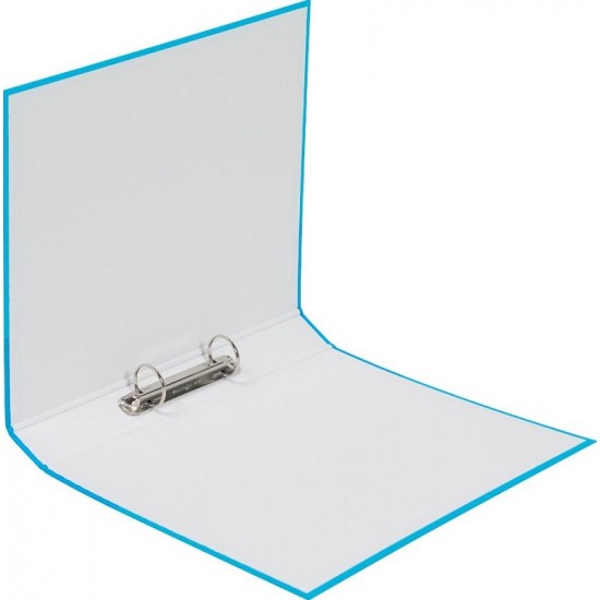 Caiet Mecanic Cu 2 Inele, Oxford School Touch, A4, Carton Color Soft Touch, Cotor 45mm - Bleu