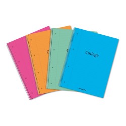 Caiet Cu Spirala, A4, 80 File - 70g/mp, 4 Perf., Coperta Pp, Aurora College - Dictando Caiet Cu Spirala, A4, 80 File - 70g/mp, 4 Perf., Coperta Pp, Aurora College - Dictando