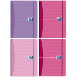 Caiet Cu Elastic, Coperti Rigide, A5, 96 File - 90g/mp, Oxford Signature - Dictando