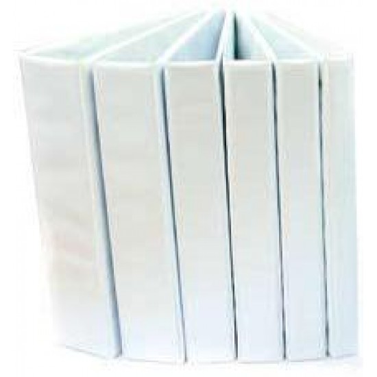 Caiet Mecanic Cu Buzunar, 2 Inele In "d", 40 Mm, Cotor 65mm, Optima - Alb