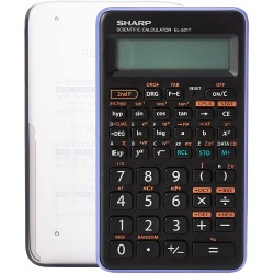 Calculator Stiintific, 10 Digits, 131 Functii, 144 X 75 X 10 Mm, Sharp El-501tbwh - Negru/violet Calculator Stiintific, 10 Digits, 131 Functii, 144 X 75 X 10 Mm, Sharp El-501tbwh - Negru/violet