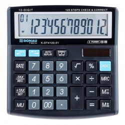 Calculator De Birou, 12 Digits, Donau Tech Dt4122 - Negru Calculator De Birou, 12 Digits, Donau Tech Dt4122 - Negru