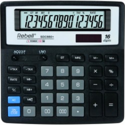 Calculator De Birou, 16 Digits, 156 X 156 X 30 Mm, Rebell Bdc 316 Bxi - Negru Calculator De Birou, 16 Digits, 156 X 156 X 30 Mm, Rebell Bdc 316 Bxi - Negru