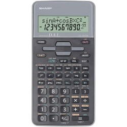 Calculator Stiintific, 10 Digits, 273 Functii, 161x80x15mm, Dual Power, Sharp El-531thbgr-negru/gri Calculator Stiintific, 10 Digits, 273 Functii, 161x80x15mm, Dual Power, Sharp El-531thbgr-negru/gri