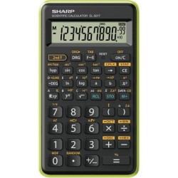 Calculator Stiintific, 10 Digits, 131 Functii, 144 X 75 X 10 Mm, Sharp El-501tbgr - Negru/verde Calculator Stiintific, 10 Digits, 131 Functii, 144 X 75 X 10 Mm, Sharp El-501tbgr - Negru/verde