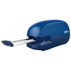 Capsator Electric Rapid Fixativ Mobile 10bx, Cu Baterii, 10 Coli, Cutie, Albastru