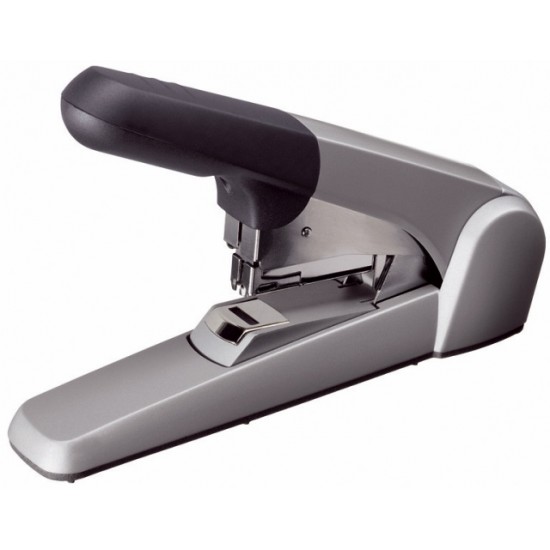 Capsator Metalic Leitz 5552 De Mare Capacitate, Capsare Plata, 60 Coli, 1000 Capse P5 Incluse, Argin