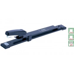 Capsator Cu Brat Lung, 20 Coli, Turikan Ds-45l - Negru