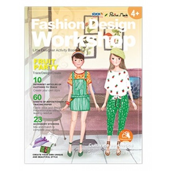 Carte Creativa Stick"n Little Designer Activity Book - Fruit Party