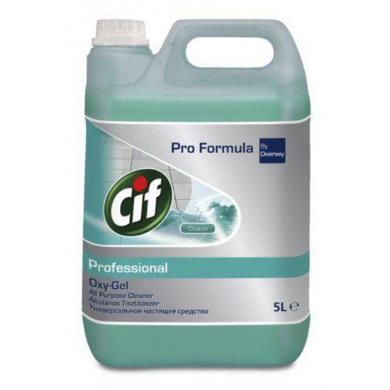 Cif Professional, Pentru Curatare Suprafete Ceramice Si Suprafete Din Plastic, 5 Litri