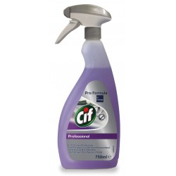 Cif Professional 2 In1, Cu Pulverizator, Curata Si Dezinfecteaza In Bucatarie, 750ml Cif Professional 2 In1, Cu Pulverizator, Curata Si Dezinfecteaza In Bucatarie, 750ml