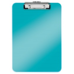 Clipboard Leitz Wow, Simplu, Ps, A4, 100 Coli, Turcoaz