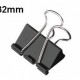 Clip Hartie 32mm, 12buc/cutie, Office Products - Negru