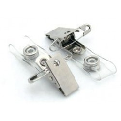 Clips Metalic Pentru Ecuson, Tip Clema, Curelusa De Prindere Din Plastic, Capsa Metalica,opus