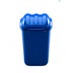 Cos Plastic Cu Capac Batant, Pentru Reciclare Selectiva, Capacitate 15l, Plafor Fala - Albastru Cos Plastic Cu Capac Batant, Pentru Reciclare Selectiva, Capacitate 15l, Plafor Fala - Albastru