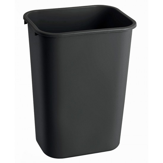 Cos De Birou Cu Separator Pentru Reciclare, 39 Litri, Vepa Bins - Negru