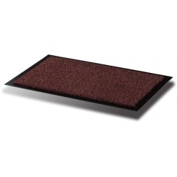 Covoras Intrare, Pentru Praf, Polipropilena/vinil, 60 X 90cm, Floortex - Rosu