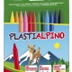 Creioane Cerate Din Plastic, Cutie Carton, 12 Culori/cutie, Plasti Alpino