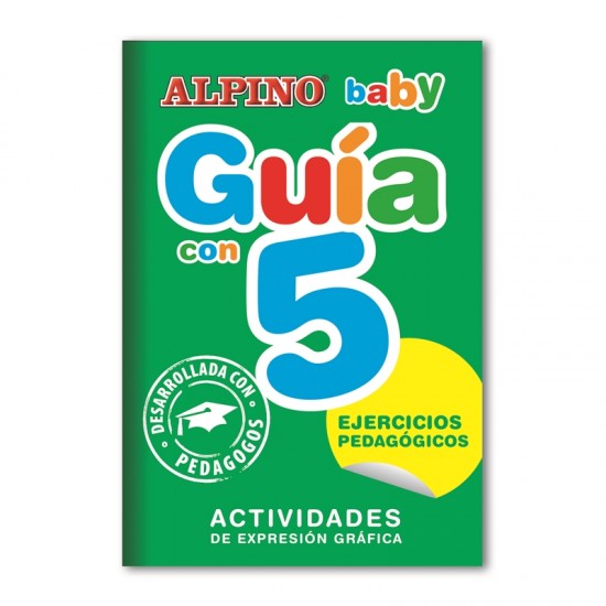 Creioane Colorate, 12 Culori/set, Alpino Baby - Maxi