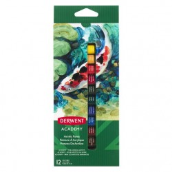 Culori Acrilice Derwent Academy, 12 Ml, 12 Buc/set, Diverse Culori Culori Acrilice Derwent Academy, 12 Ml, 12 Buc/set, Diverse Culori