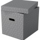 Cutie Depozitare Esselte Home Recycled, Carton, 36x32x31 Cm, Cu Capac, 3 Buc/set, Gri