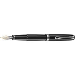 Stilou Diplomat Excellence A2, Cu Penita M, Aurita 14kt. - Black Lacquer Stilou Diplomat Excellence A2, Cu Penita M, Aurita 14kt. - Black Lacquer