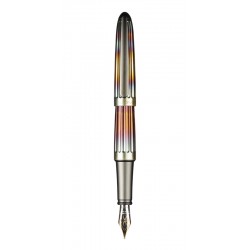 Stilou Diplomat Aero, Cu Penita M, Aurita 14kt. - Flame
