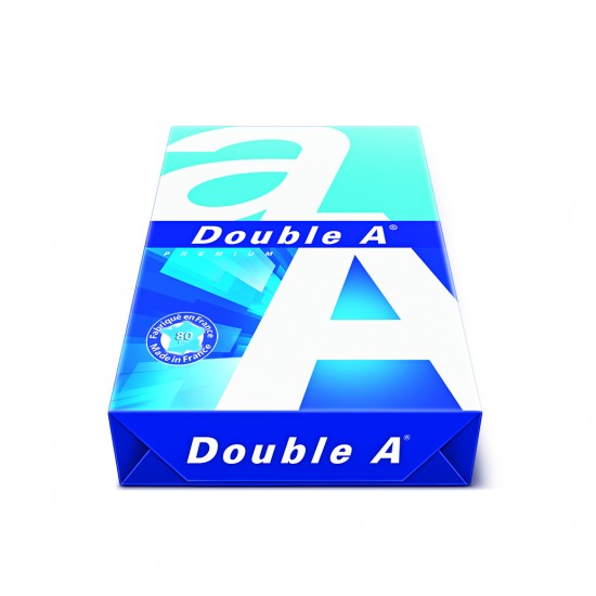 Hartie Alba Pentru Copiator A4, 80g/mp, 500coli/top, Clasa A, Double A Premium