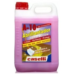 Detergent Caselli - A10, Curatare, Polishare, Stralucire, Pt. Parchet Si Lemn, 5 Litri - Roz