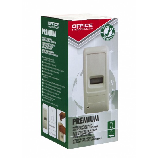 Dispenser Cu Senzor Pt. Gel Dezinfectant/sapun, 1 Litru, Recipient Reincarcabil, Office Products-alb