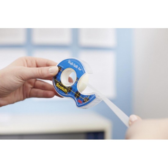 Dispenser Cu Banda Adeziva Invizibila, Pt. Perete, Nu Lasa Urme, 19mm X 16.5m, 3m - Scotch Wallsafe