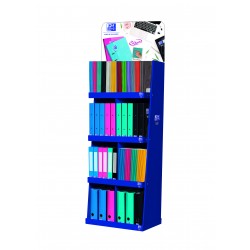 Display De Podea Oxford Touch, Contine:80 Mape Cu Elastic,16 Caiete Mecanice,12 Bibliorafturi,11 Map Display De Podea Oxford Touch, Contine:80 Mape Cu Elastic,16 Caiete Mecanice,12 Bibliorafturi,11 Map